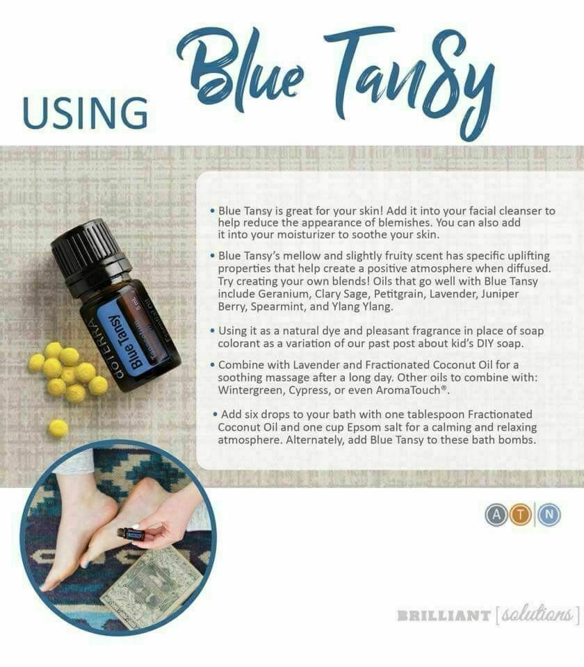 doTERRA Blue Tansy ブルータンジー5mL（未開封） Blue Tansy Oil | doTERRA Essential Oils