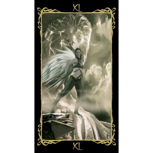 Tarot Of Dark Angels Deck Cards Russo Esoteric Lo Scarabeo EX177 - Picture 8 of 11