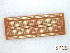 5PCS 50mmx133mm DIY Universal PCB Prototype Breadboard