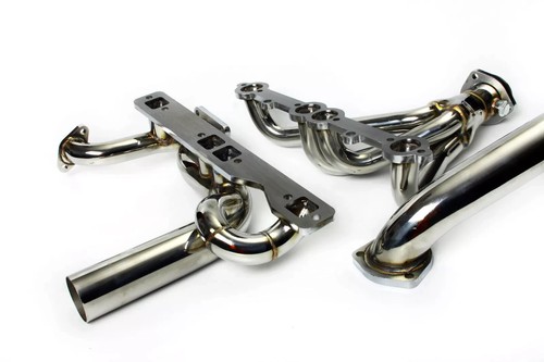 Colector de escape turbo para motor Chevy SBC 350 brida V8 T4 de alto rendimiento - Imagen 1 de 5