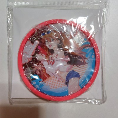 Evangelion Asuka Glitter Coaster Evaya