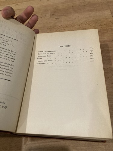 1ST MODERN LIBRARY HARDCOVER- THE COMPLETE NOVELS OF JANE AUSTEN - Picture 6 of 11