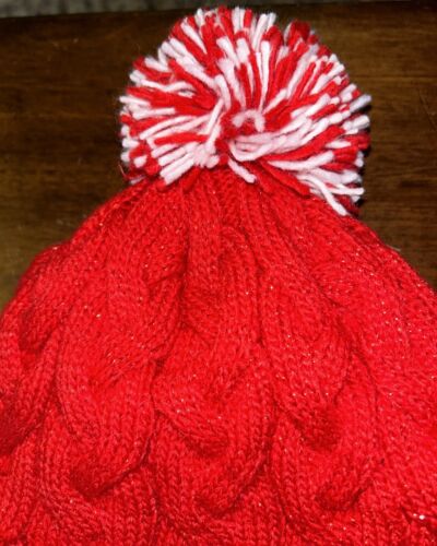 Univ. of Wisconsin Badgers New Era Winter Hat Cap Beanie Pom-Pom Adult - Picture 3 of 7