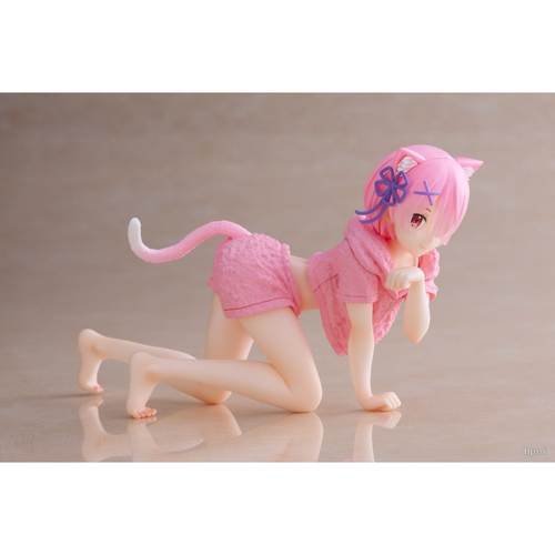 Ram Desktop Cute Cat Room Wear Ver Re : Zero Precious Taito Anime Figure Sealed