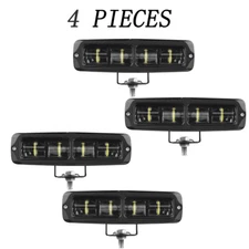 6inch LED Work Light Bar Spot Flood Pods Offroad Fog Lamp UTV SUV ATV Driving US
