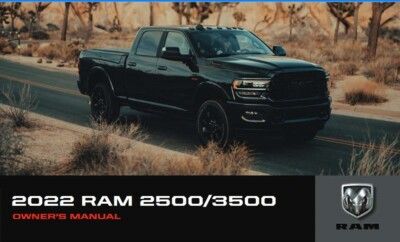 #ad 2022 Dodge Ram 2500 3500 Truck Owners Manual User Guide $57.00
