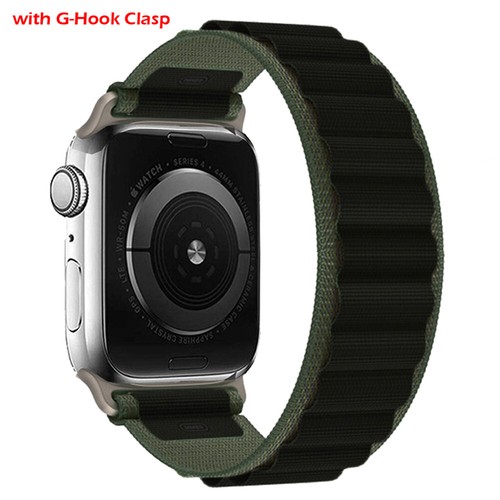 Correa deportiva de nailon Alpine Loop para Apple Watch 10 9 8 7 6 SE Ultra 2 44/45/46/49 mm - Imagen 43 de 52