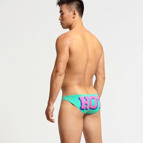 Seobean Men's Hot Sexy Emotion Expression Funny Underwear Gay Bikini Briefs - Picture 25 of 26