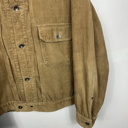 Engineered Garments Corduroy Type 1 Jacket Trucker, Beige, Oi Polloi, Mens Large - Picture 2 of 9