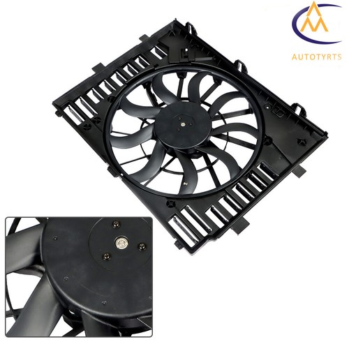 Radiator Cooling Fan Assembly 95810606120 Fit For Porsche Cayenne 2011-18 - Picture 6 of 8