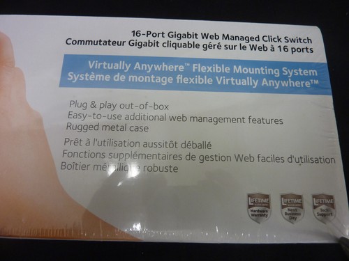 NEW NETGEAR PROSAFE GS116E 100NAS 16 PORT GIGABIT WEB MANAGED CLICK SWITCH - Picture 7 of 10