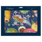 Santa in Space 3 D Caltime Advent Calendar 358 x 245 mm