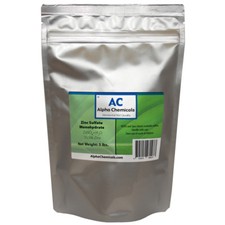 Zinc Sulfate Monohydrate Powder - 35.5% Zn - 5 Pounds