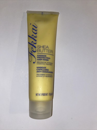 (1) FEKKAI SHEA BUTTER DAMAGE PROTECTING HAIR MASK 4.4 OZ. -NEW NO BOX - Picture 7 of 12