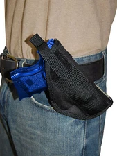 New Barsony OWB Cross Draw Gun Holster for Glock Compact, Sub-Compact 9mm 40 45