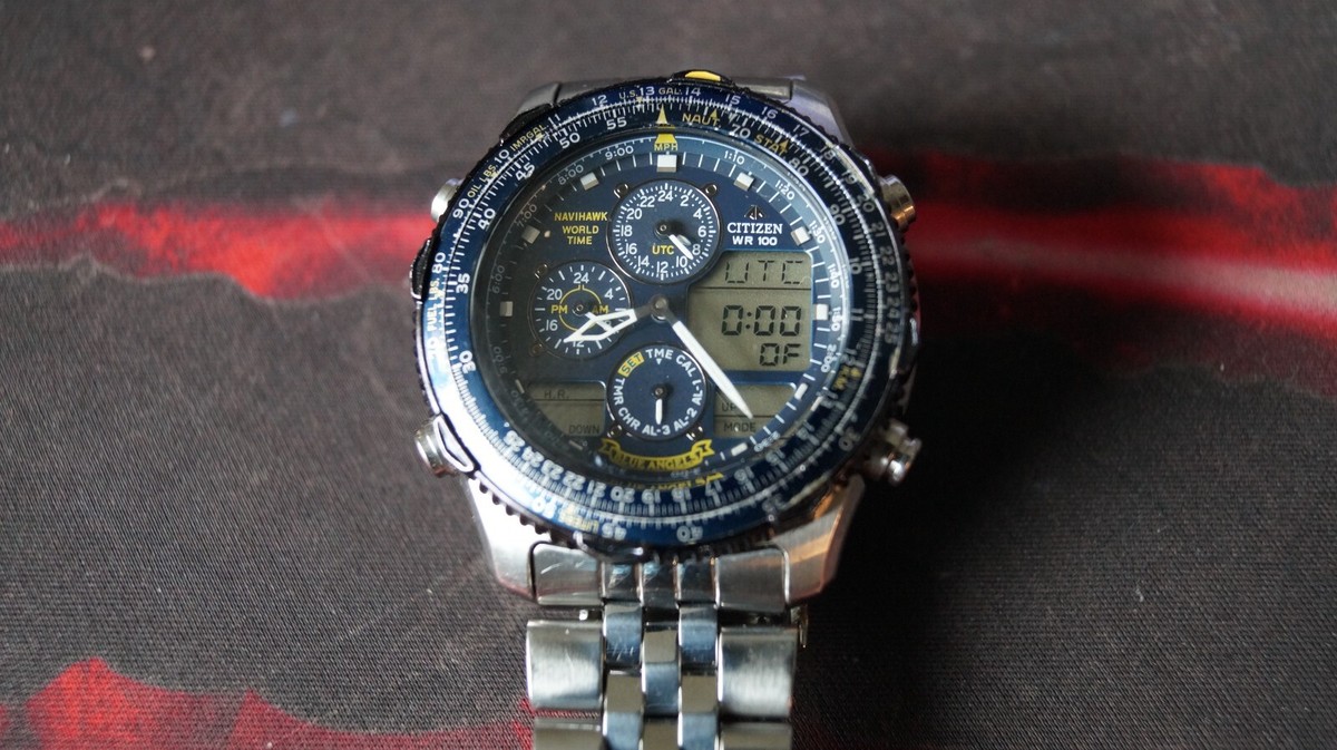 Citizen Promaster Navihawk Blue Angels C300 Q00842 HST World