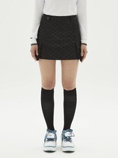 Genuine MASTER BUNNY EDITION Womens Logo Pattern Cargo Culotte Skirt 