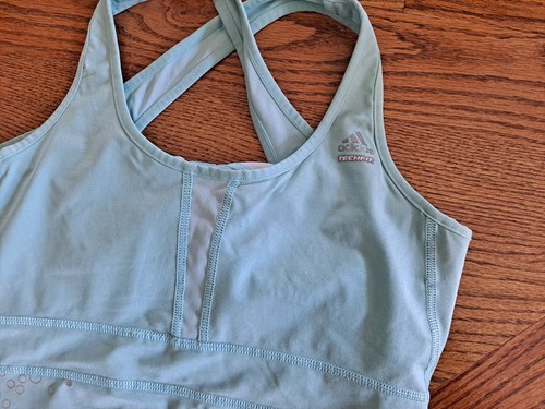 Adidas Tank Top Shirts Running Tennis Athletic Gym Women's Size M (Lot of 2) - Picture 7 of 11
