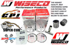 Banshee SUPER CUB 72mm CPI Wiseco Pistons 472 496 521 Cylinder Racers Elite Pair