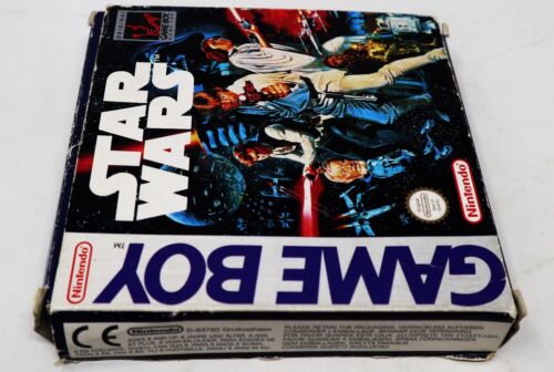 VINTAGE 1990s NINTENDO GAME BOY STAR WARS CARTRIDGE VIDEO GAME PAL VERSION BOXED - Picture 3 of 10