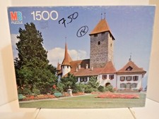 Brand New Vintage 1986 Spiez Castle, Bern Switzerland 1500 Piece Jigsaw Puzzle