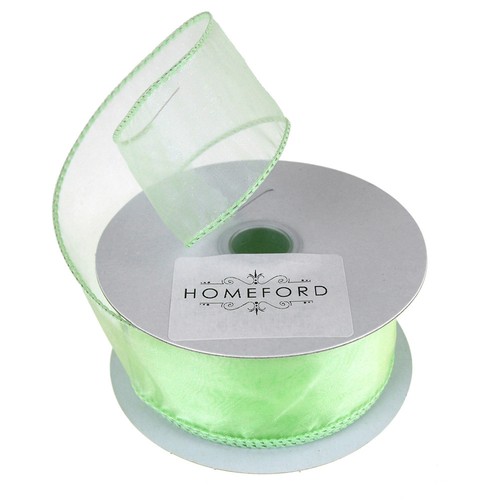 Sheer Organza Wired Edge Ribbon, 1-1/2-inch, 10-yard - Picture 16 of 28