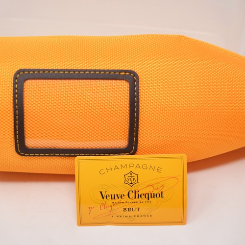 Veuve Clicquot Champagne Brut Ice Jacket Insulated Bottle Cover Gift Orange 750 - Picture 8 of 14