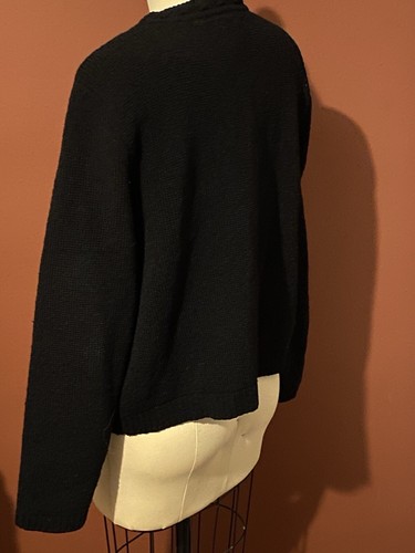 H&M Women's Small Black Fine Knit Cardigan Sweater Size S - Picture 5 of 14