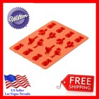 Wilton Tropical Mini Silicone Candy Mold 12 Cavities Catus Flamingo Pineapple