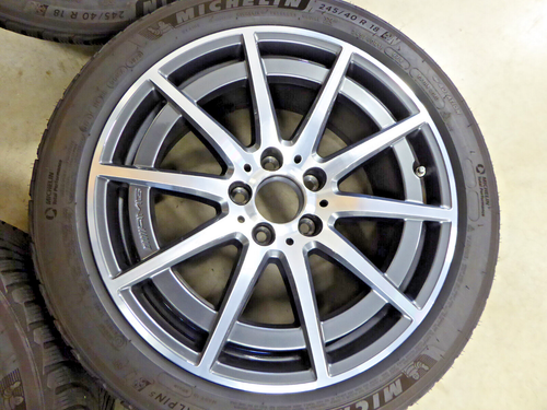 Original Mercedes AMG 18" CLA45 C118 Winter Räder DOT2020 7mm H295 - Bild 4 von 5
