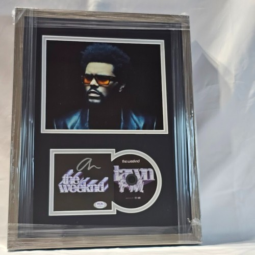 The Weekend Abel Tesfaye Autografiado Firmado Dawn FM Certificado PSA CERTIFICADO DE AUTENTICIDAD - Imagen 1 de 4