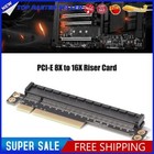 PCI Express 8X 16X Expansion Riser Card PCI-E 8X to PCI-E 16X Converter Adapter
