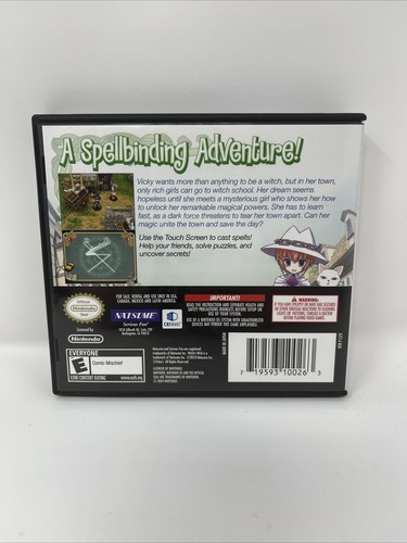 Witch's Wish Nintendo NATSUME DS CIB probado - Imagen 3 de 8