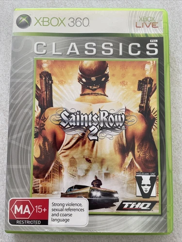 Saints Row [Classics] (Xbox 360) [PAL] With Instruction manual
