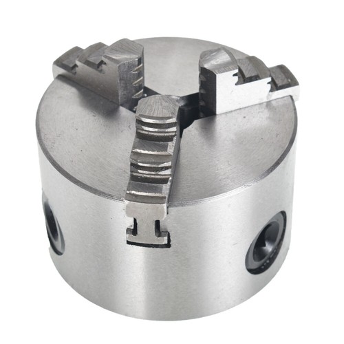 Torno autocentrante pieza de perforación 80 mm 3 mordazas torno mandril manual 3" K11-80 - Imagen 5 de 10