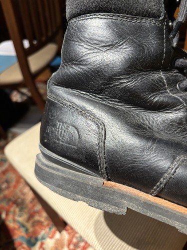 Vintage The North Face NF0A2YA2 Black Men’s Boots US 9.5 Primaloft 100 Gram - Picture 16 of 24