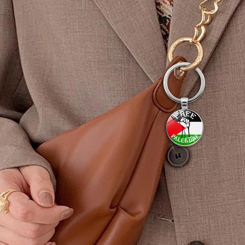 Palestinian Flag KeychainS Pendant Anti War Peace Protection for Children Gaza - Picture 9 of 34