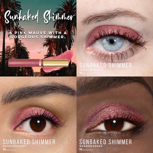 ShadowSense SUNBAKED SHIMMER New LE Creme to Powder Eyeshadow By SeneGence - Picture 2 of 9