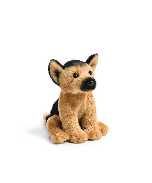 stuffed german shepherd puppy