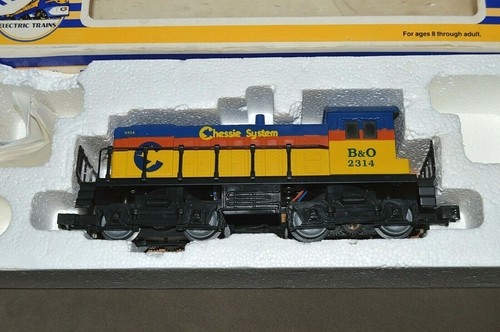 K-Line Electric Train Chessie S-2 Twin Engines Diesel Switcher K-2314 Excellent - Picture 2 of 6