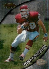 TONY GONZALEZ 1997 Bowman's Best ROOKIE RC #101 Chiefs 