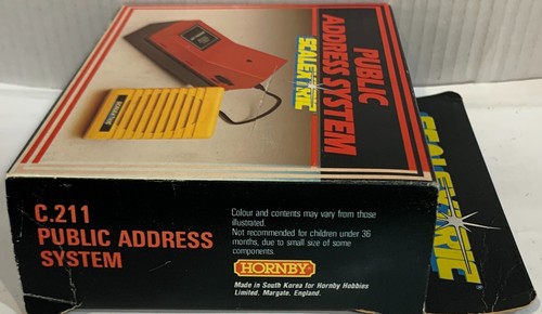 Slot Car Scalextric C.211 Public Address System - Picture 7 of 7
