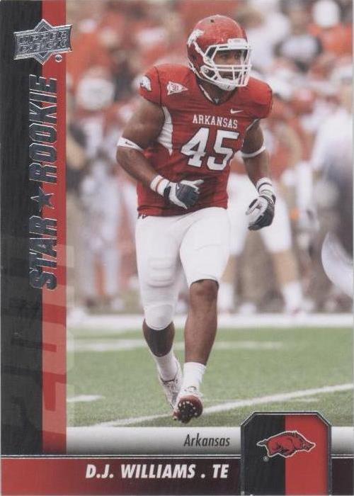 2011 Upper Deck D.J. Williams #105 - 1 of 2