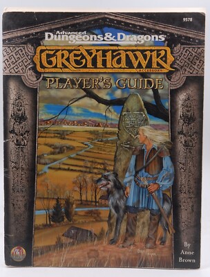 Player's Guide to Greyhawk (Advanced Dungeons & Dragons/AD&D) Browne, Anne AD&D 