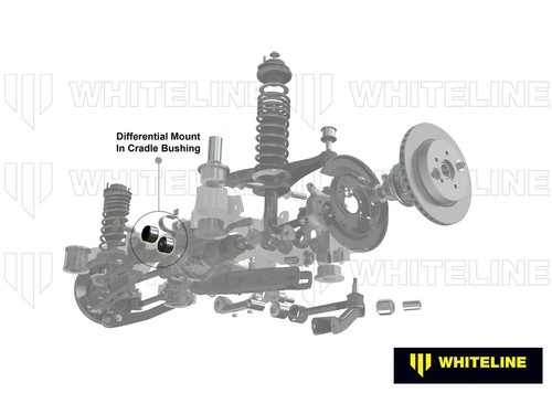 Whiteline KDT927 Rear Differential Mount in Bushings For Subaru Outback & Legacy - Picture 4 of 4