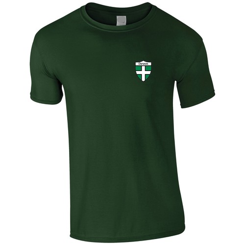 Embroidered Devon Tee – Classic UK County Apparel – Great Gift! - Picture 4 of 6