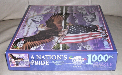 NEW 2007 HTF A Nation's Pride Declaration Independence Patriotic 1000 Pce Puzzle - Picture 7 of 7