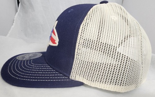 Local Crowns Tuna Fish Collection USA Snapback Trucker Fishing Flag Hat - Afbeelding 5 van 11