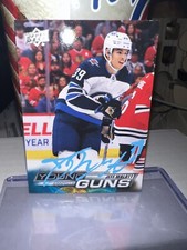 jeff malott hand signed young guns Winnipeg Jets NHL