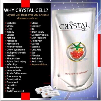 Phytoscience Crystal Cell STC30 - 12 Paquets - Cellules Souches Végétales - Anti-âge